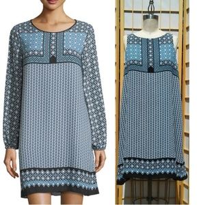 Max Studio Sleeveless Blue Tunic Dress Size S